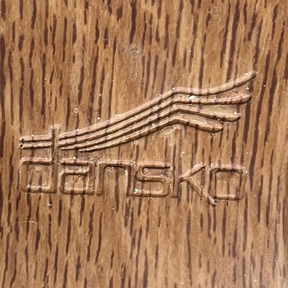 Dansko Black Sara Waxy Ankle Strap Platform Sandals Size 39 Women's - Picture 2 of 9